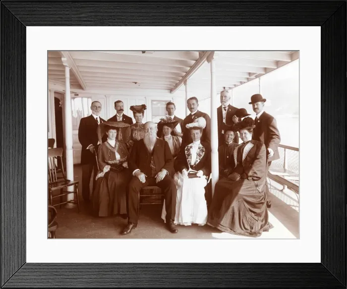 Framed Print : Bankers Convention 1904 Framed Print : Bankers Convention 1904