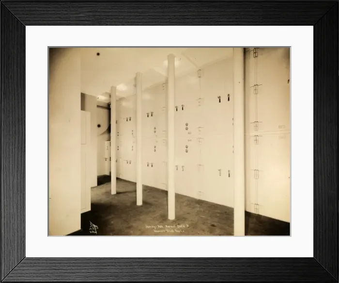 Framed Print : Bank vault Framed Print : Bank vault