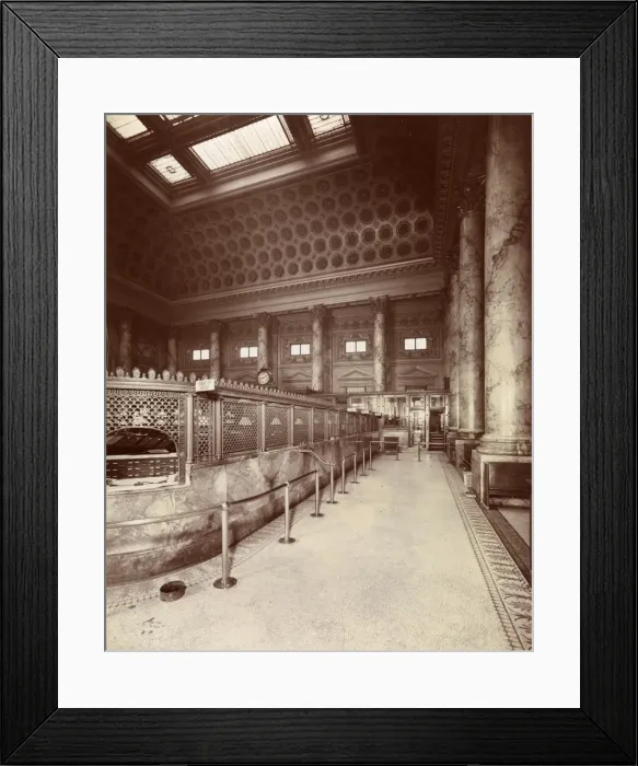 Framed Print : Bowery Savings Bank Framed Print : Bowery Savings Bank