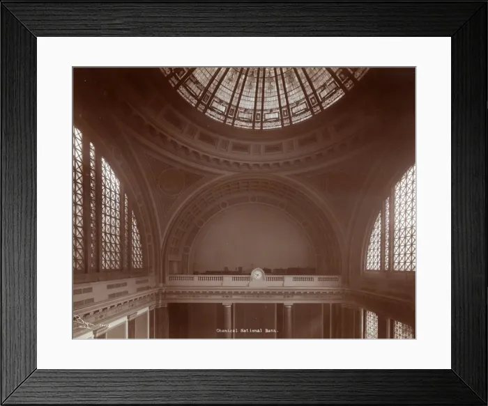 Framed Print : Chemical National Bank Framed Print : Chemical National Bank
