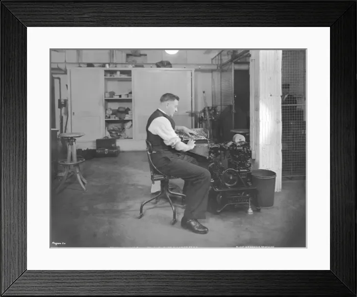 Framed Print : Central Hanover Bank, New York Framed Print : Central Hanover Bank, New York