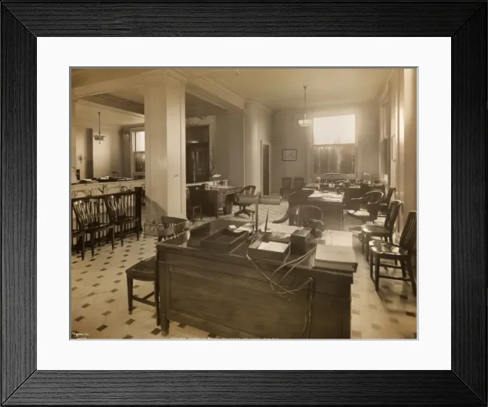 Framed Print : Central Hanover Bank, New York