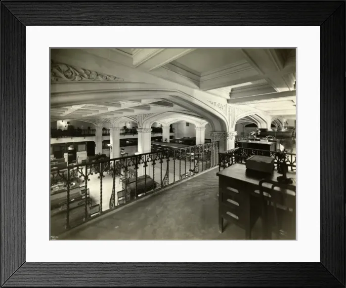 Framed Print : Gotham National Bank, New York Framed Print : Gotham National Bank, New York