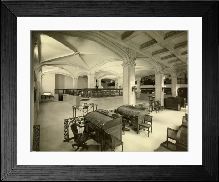 Framed Print : Gotham National Bank, New York Framed Print : Gotham National Bank, New York