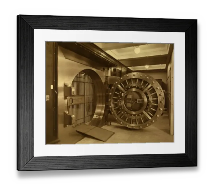 Framed Print : Gotham National Bank, New York Framed Print : Gotham National Bank, New York