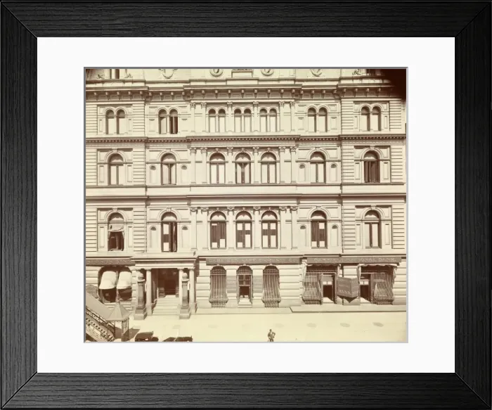 Framed Print : Garfield National Bank, New York Framed Print : Garfield National Bank, New York