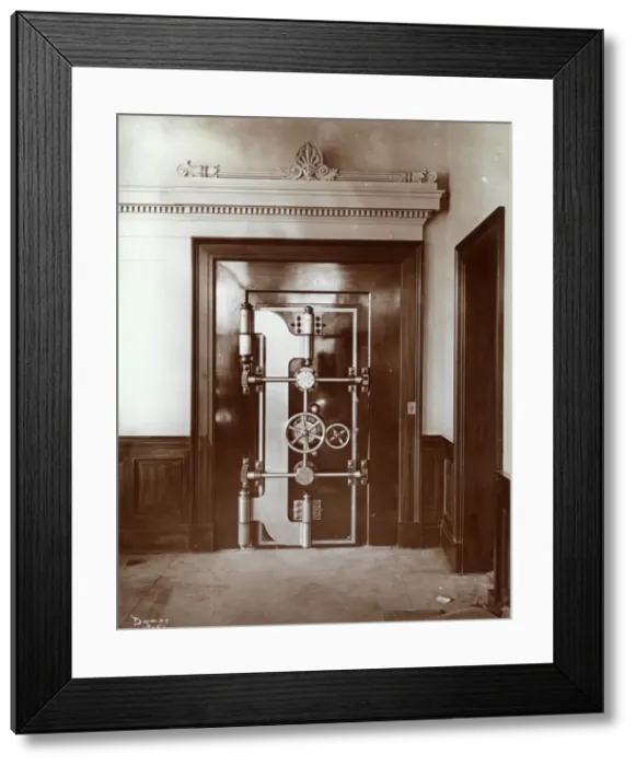 Framed Print : Bank Vault Framed Print : Bank Vault