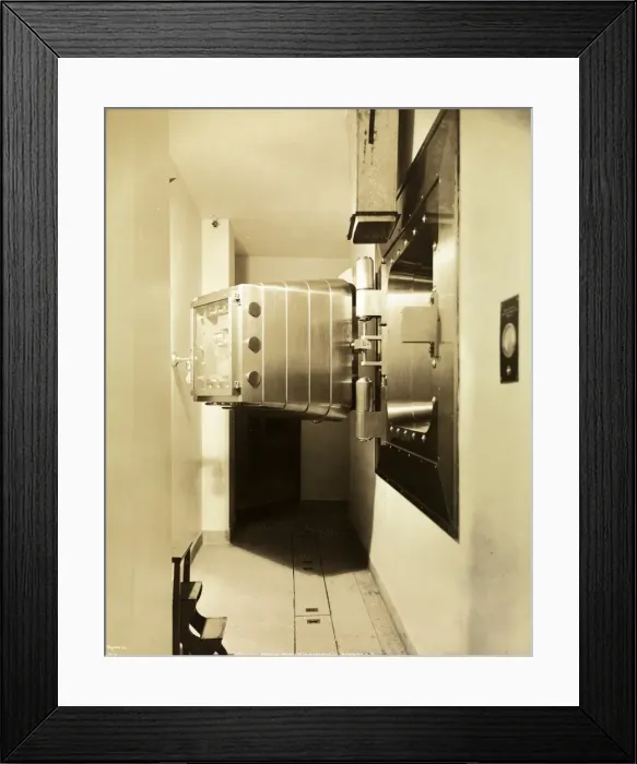 Framed Print : Bank Vault Framed Print : Bank Vault