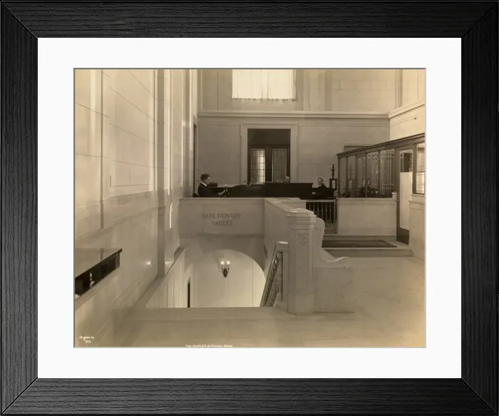 Framed Print : Bank Vault Framed Print : Bank Vault