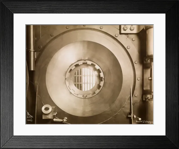 Framed Print : Bank Vault Framed Print : Bank Vault