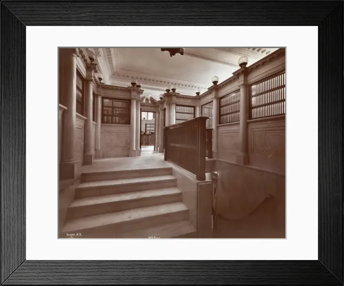 Framed Print : N. & D. Bank, New York Framed Print : N. & D. Bank, New York