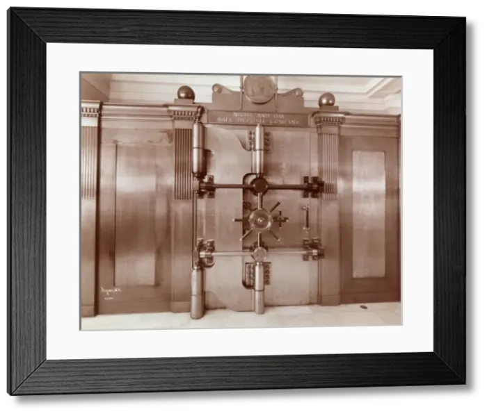 Framed Print : Bank Vault Framed Print : Bank Vault