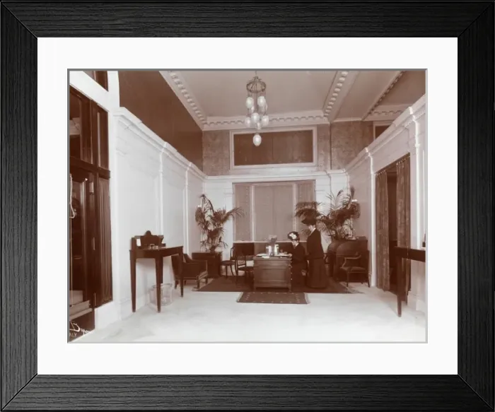 Framed Print : N. & D. Bank, New York Framed Print : N. & D. Bank, New York
