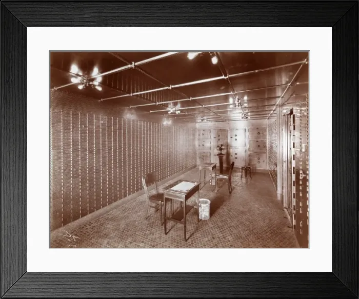 Framed Print : Bank Vault Framed Print : Bank Vault