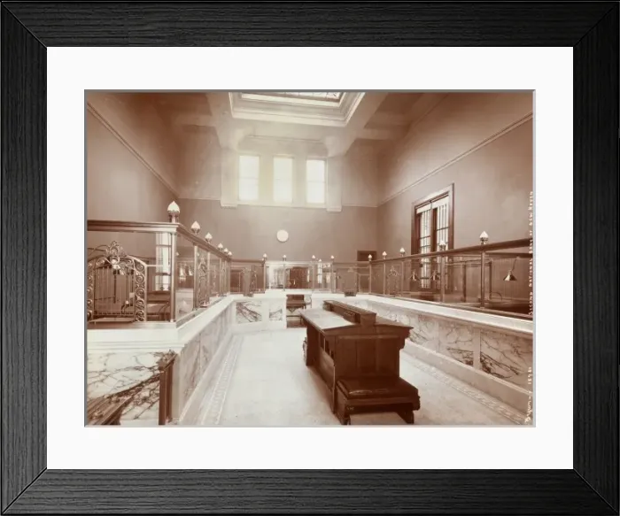 Framed Print : Bank Vault Framed Print : Bank Vault