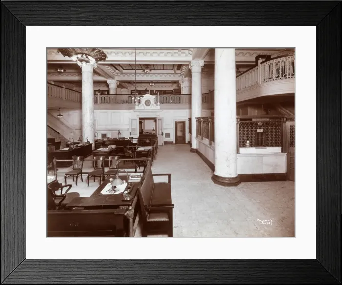 Framed Print : Title Guarentee & Trust Co. New York Framed Print : Title Guarentee & Trust Co. New York