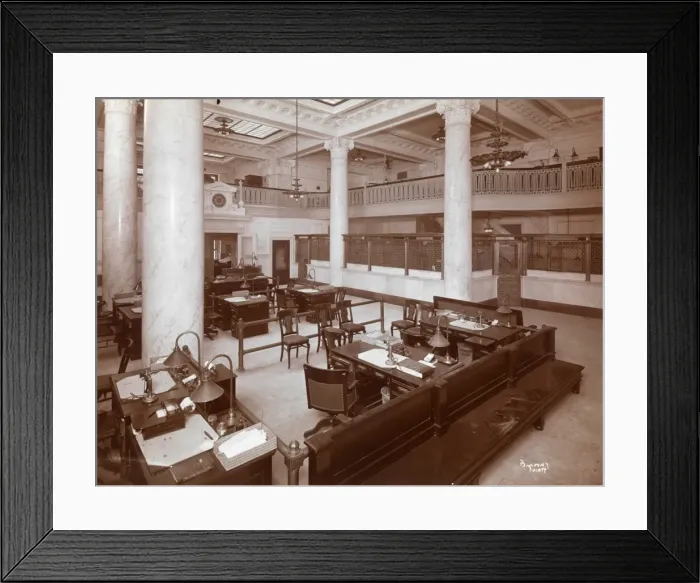 Framed Print : Title Guarentee & Trust Co. New York Framed Print : Title Guarentee & Trust Co. New York