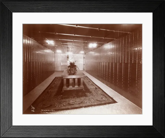 Framed Print : Bank Vault Framed Print : Bank Vault