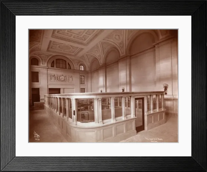 Framed Print : The West Side Bank, New York Framed Print : The West Side Bank, New York