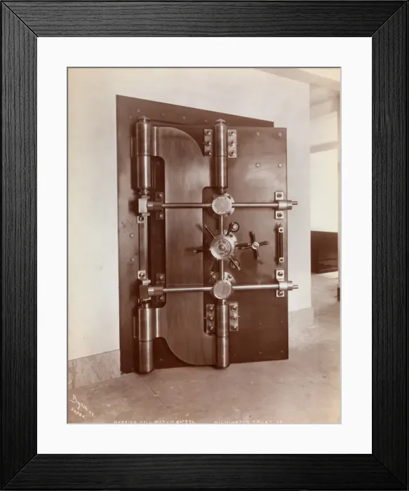 Framed Print : Bank Vault Framed Print : Bank Vault