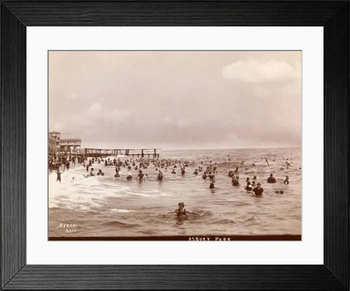 Framed Print : Asbury Park, New Jersey Framed Print : Asbury Park, New Jersey
