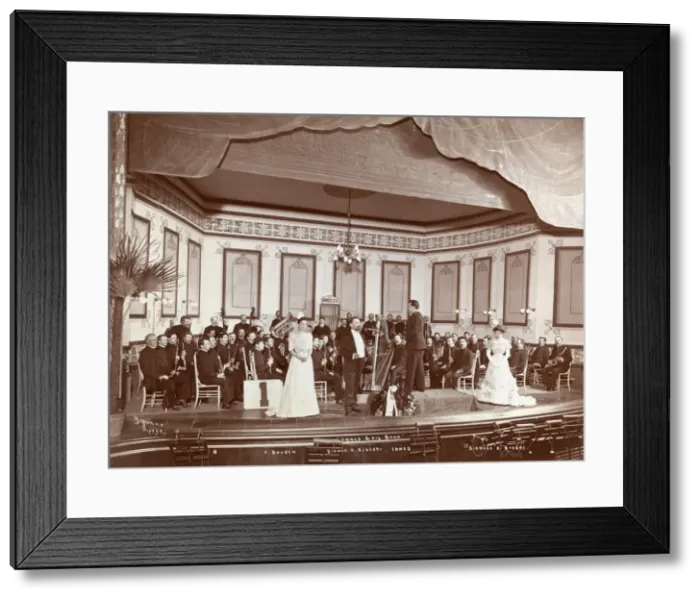 Framed Print : Innes and his Band Framed Print : Innes and his Band