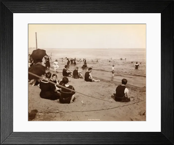 Framed Print : Midland Beach, Staten Island, New York Framed Print : Midland Beach, Staten Island, New York