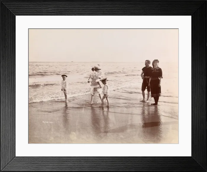 Framed Print : Coney Island Beach Framed Print : Coney Island Beach