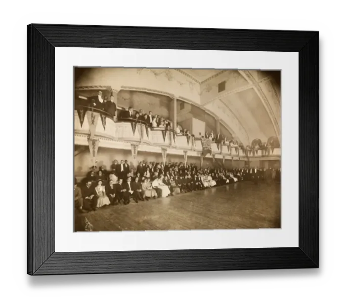 Framed Print : Crowd in auditorium Framed Print : Crowd in auditorium