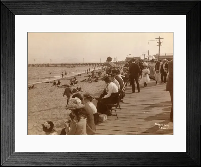 Framed Print : Midland Beach, Staten Island, New York Framed Print : Midland Beach, Staten Island, New York