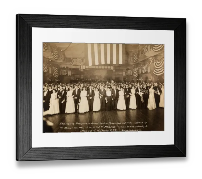 Framed Print : Thanksgiving reception Framed Print : Thanksgiving reception