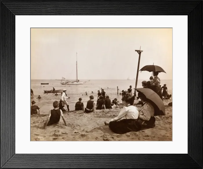 Framed Print : Midland Beach, Staten Island, New York Framed Print : Midland Beach, Staten Island, New York