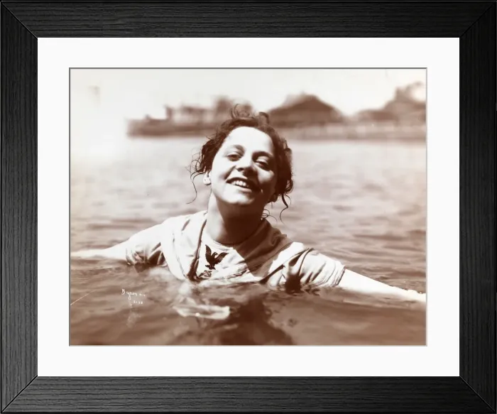 Framed Print : Bath Beach, Long Island Framed Print : Bath Beach, Long Island