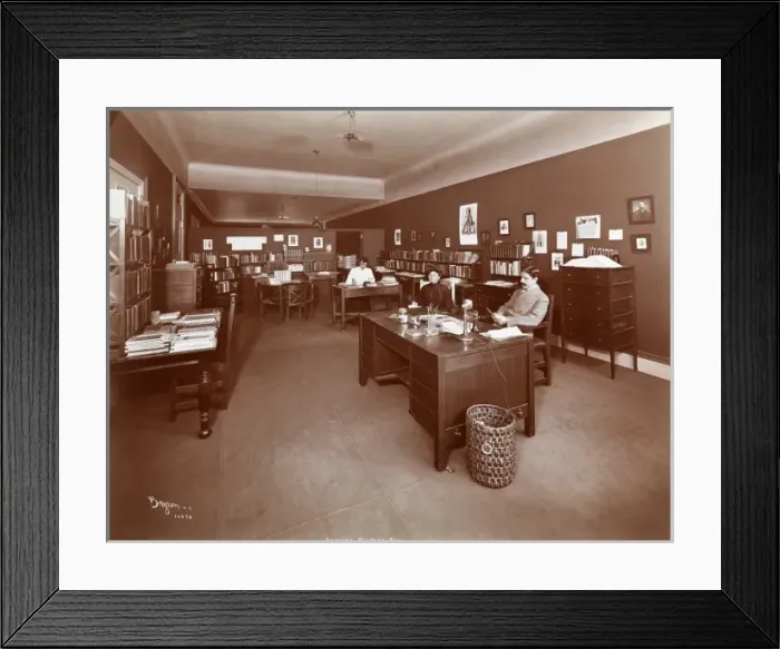 Framed Print : Publishers office Framed Print : Publishers office