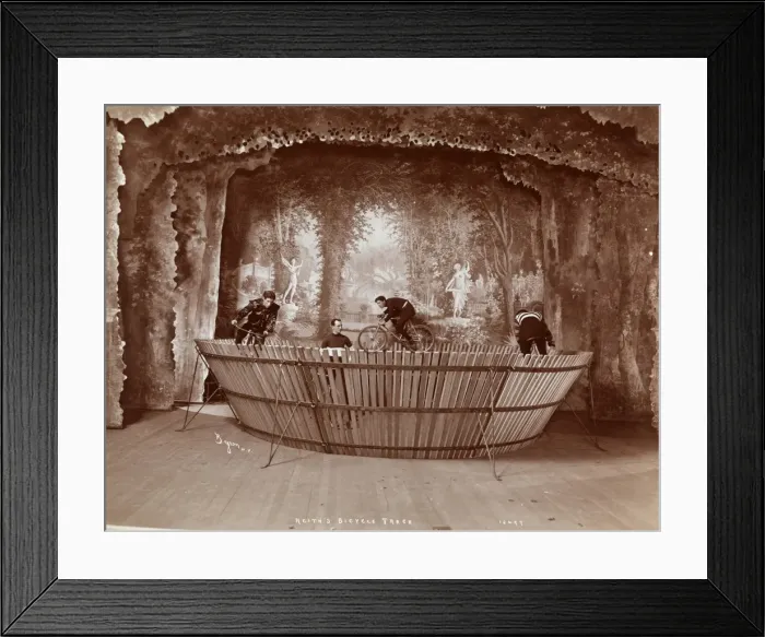 Framed Print : Stunt cyclists Framed Print : Stunt cyclists