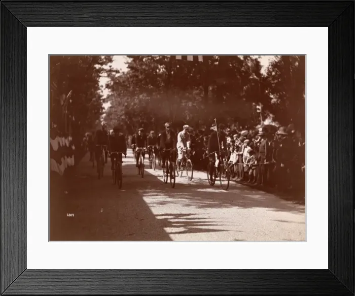 Framed Print : Cycle Parade in New York Framed Print : Cycle Parade in New York