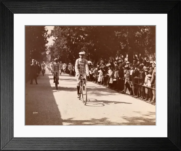 Framed Print : Cycle Parade in New York Framed Print : Cycle Parade in New York