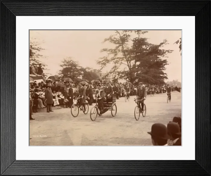 Framed Print : Cycle Parade in New York Framed Print : Cycle Parade in New York