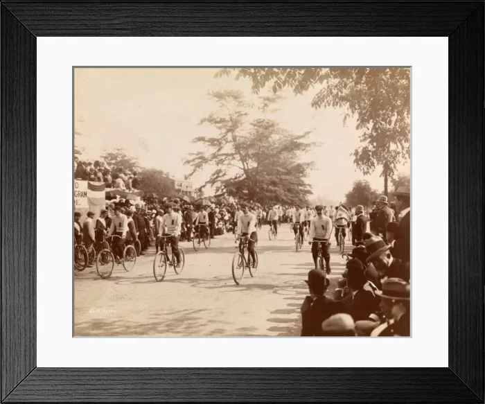 Framed Print : Cycle Parade in New York Framed Print : Cycle Parade in New York