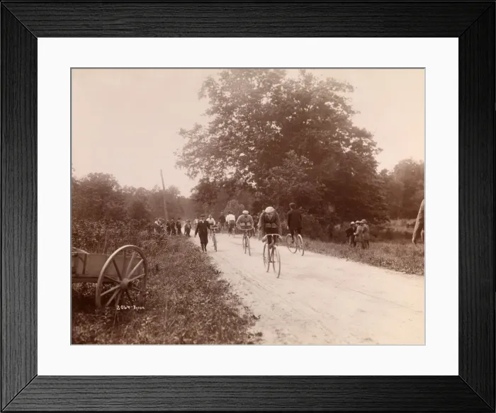 Framed Print : Bicycle race, New York Framed Print : Bicycle race, New York