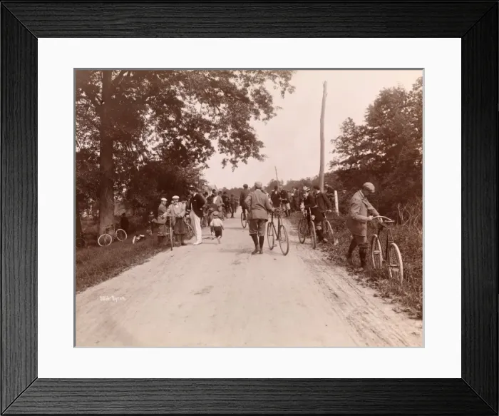 Framed Print : Bicycle race, New York Framed Print : Bicycle race, New York