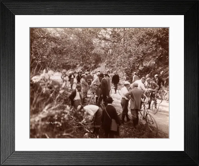 Framed Print : Bicycle race, New York Framed Print : Bicycle race, New York