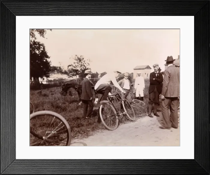 Framed Print : Bicycle race, New York Framed Print : Bicycle race, New York