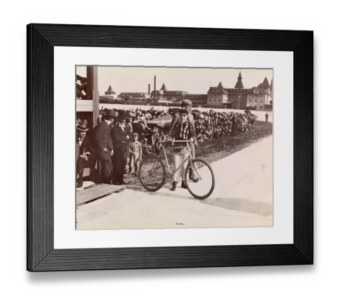 Framed Print : Bicycle race, New York Framed Print : Bicycle race, New York