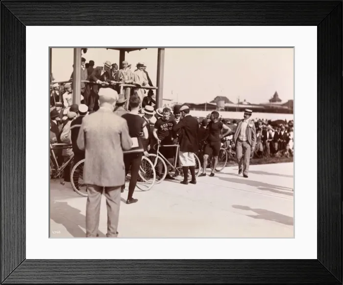 Framed Print : Bicycle race, New York Framed Print : Bicycle race, New York