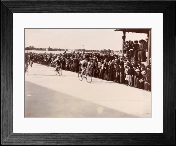 Framed Print : Bicycle race, New York Framed Print : Bicycle race, New York