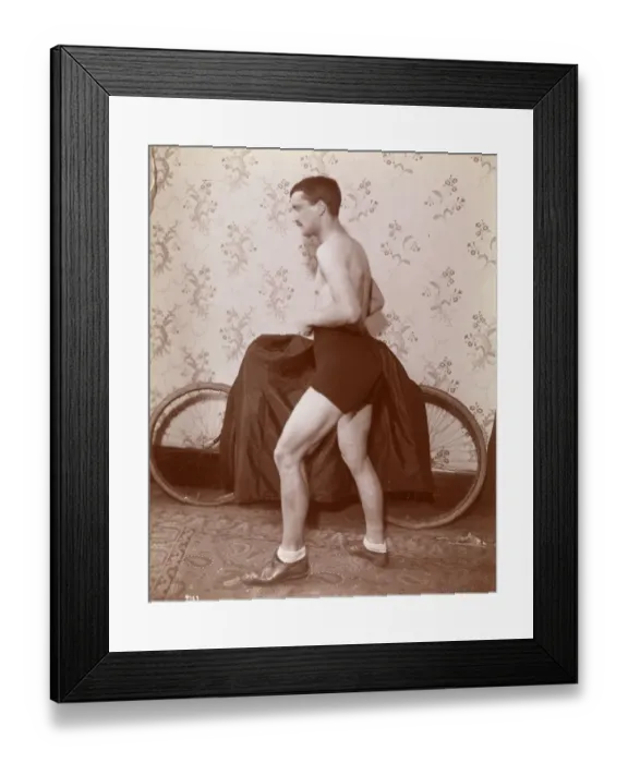 Framed Print : Jimmy Michaels, Cyclist Framed Print : Jimmy Michaels, Cyclist