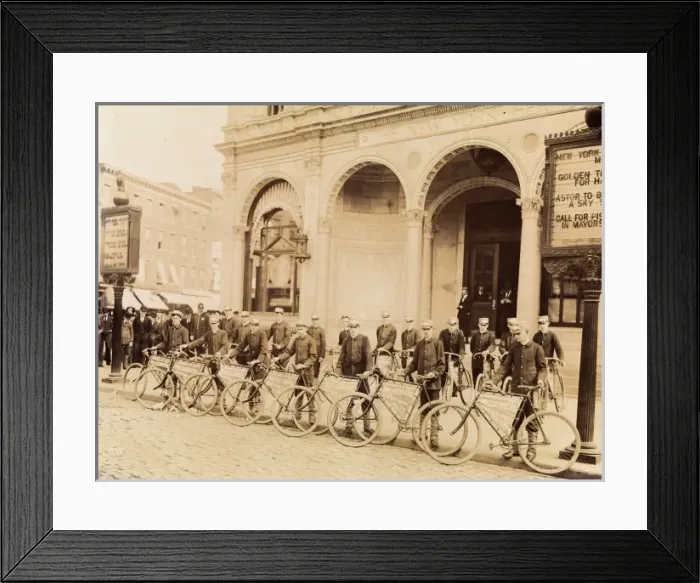 Framed Print : Cycle messengers Framed Print : Cycle messengers