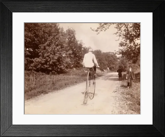 Framed Print : Cycling in New York Framed Print : Cycling in New York