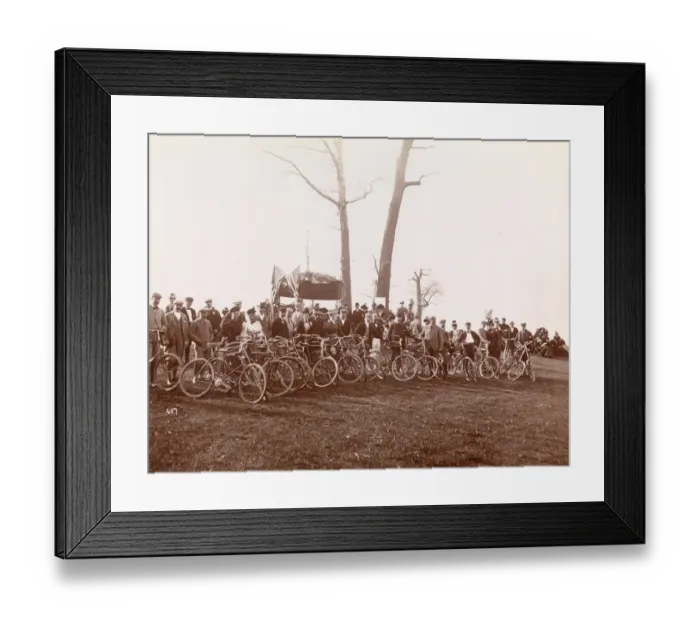 Framed Print : Cycling in New York Framed Print : Cycling in New York
